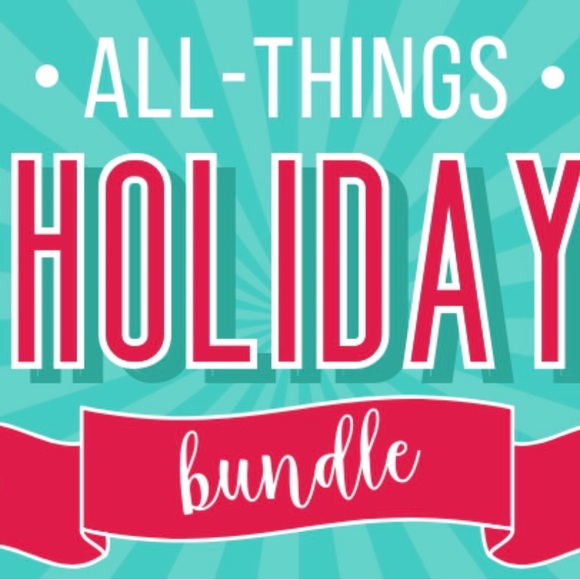 Holiday Bundle with Red and White Accents